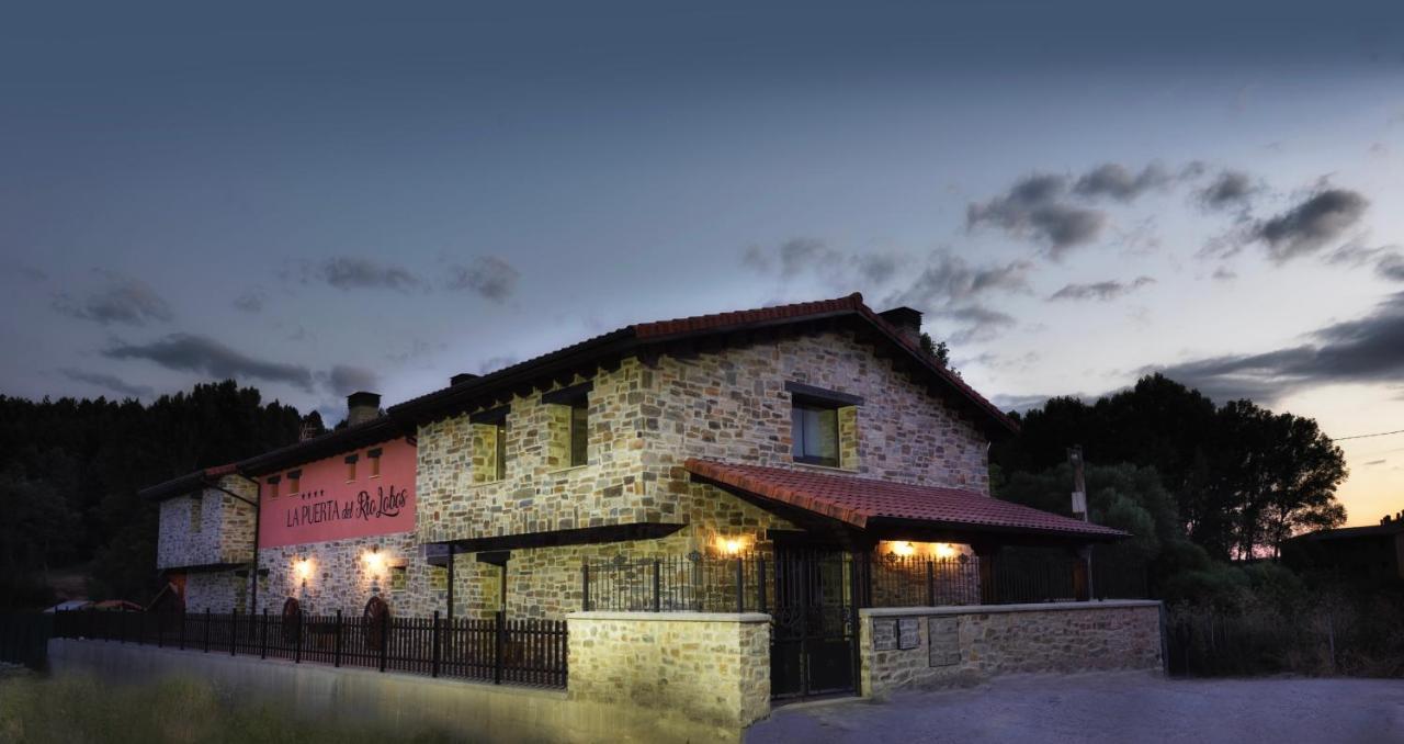 Casa Rural La Puerta Del Rio Lobos San Leonardo De Yague Exterior photo